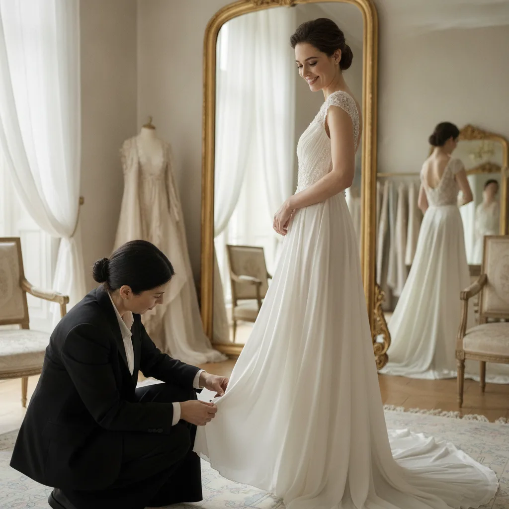 robe de cérémonie sur mesure Toulouse